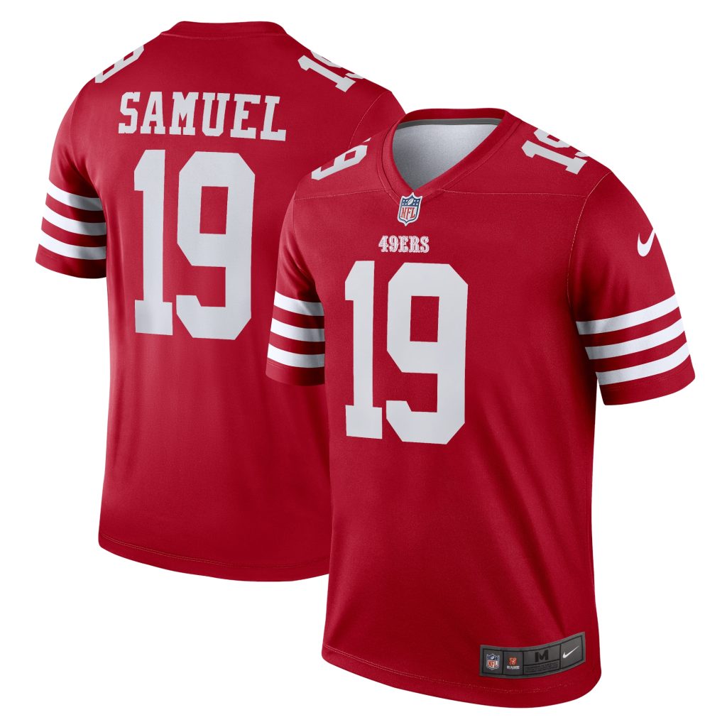 Men's San Francisco 49ers Deebo Samuel Nike Scarlet Legend Jersey