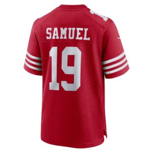 Deebo Samuel San Francisco 49ers Nike Super Bowl LVIII Game Jersey - Scarlet