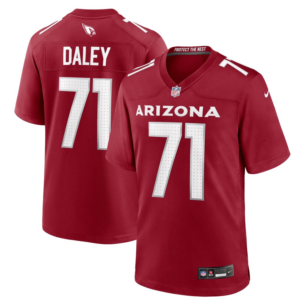 Dennis Daley Arizona Cardinals Nike Game Player Jersey - Cardinal