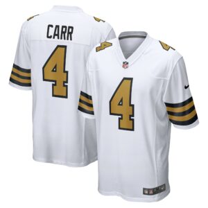 Derek Carr New Orleans Saints Nike Alternate Game Jersey -  White