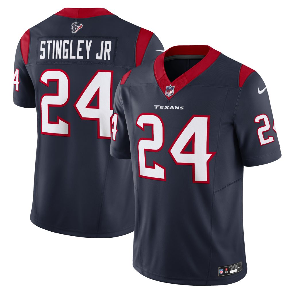 Men's Houston Texans Derek Stingley Jr. Nike Navy Vapor F.U.S.E. Limited Jersey