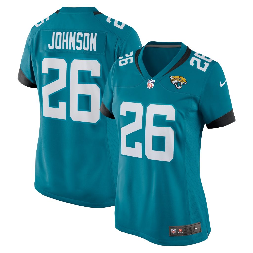 D'Ernest Johnson Jacksonville Jaguars Nike Game Jersey - Teal