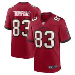 Men's Tampa Bay Buccaneers Deven Thompkins Nike Red Game Player Jersey