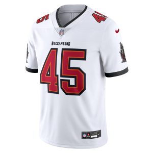 Men's Tampa Bay Buccaneers Devin White Nike White  Vapor Untouchable Limited Jersey