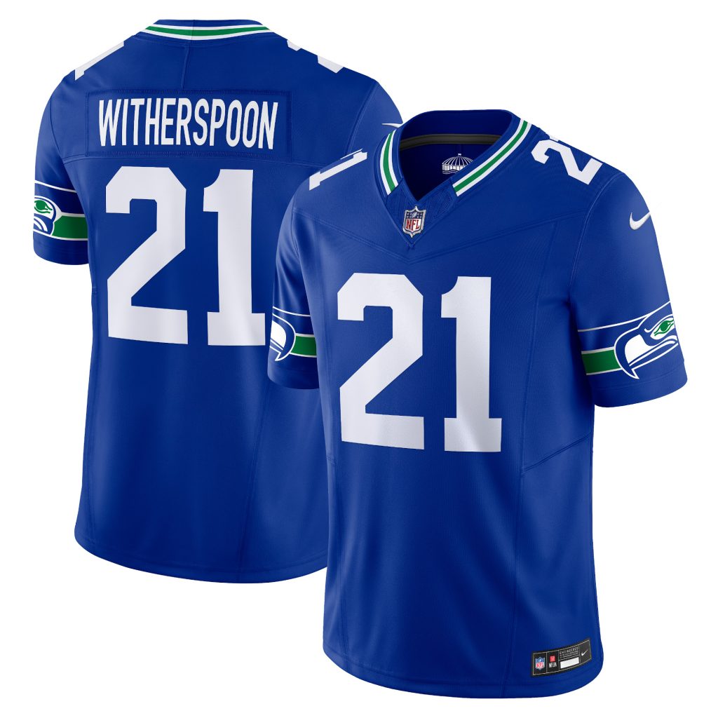 Devon Witherspoon Seattle Seahawks Nike Alternate Vapor F.U.S.E. Limited Jersey - Royal