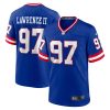 Men's New York Giants Dexter Lawrence II Nike Royal Classic Game Player Jersey