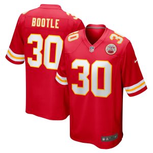 Men's Kansas City Chiefs Dicaprio Bootle Nike Red Home Game Player Jersey