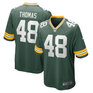 Men's Green Bay Packers DQ Thomas Nike Green Home Game Player Jersey