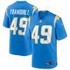 Men's Los Angeles Chargers Drue Tranquill Nike Powder Blue Game Jersey