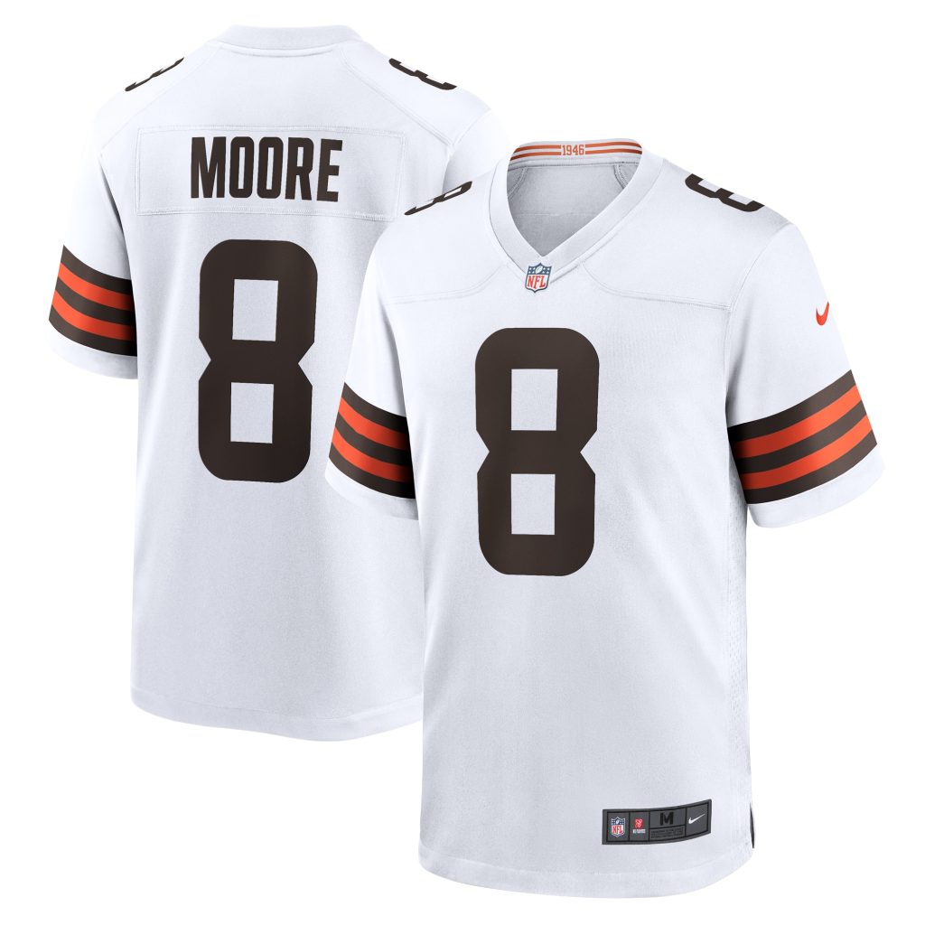 Elijah Moore Cleveland Browns Nike Team Game Jersey -  White