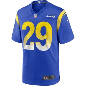 Men's Los Angeles Rams Eric Dickerson Nike Royal Game Retired Player Jersey