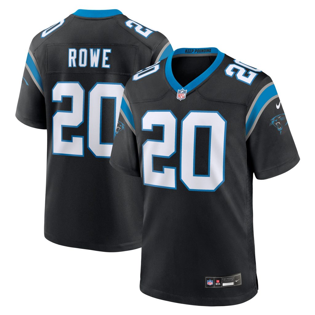 Eric Rowe Carolina Panthers Nike Game Jersey - Black