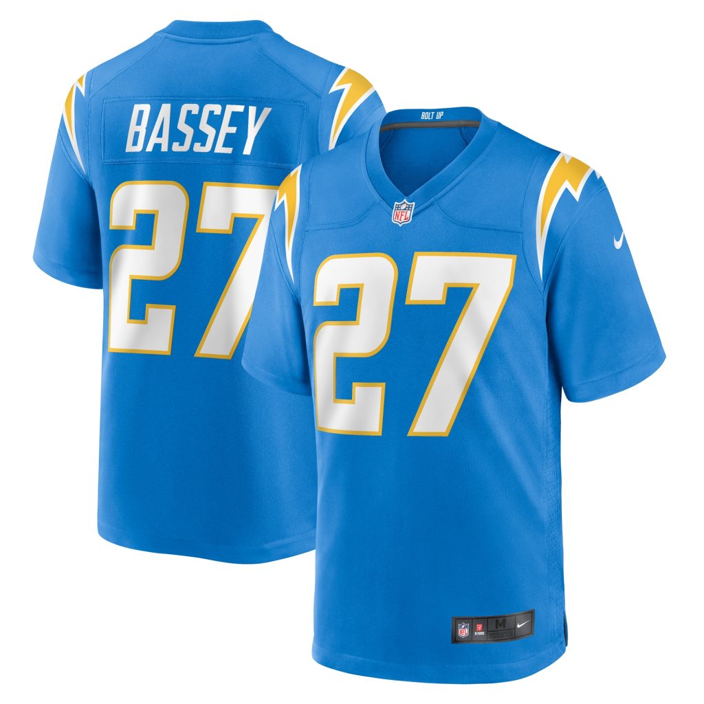Essang Bassey Los Angeles Chargers Nike  Game Jersey -  Powder Blue