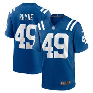 Men's Indianapolis Colts Forrest Rhyne Nike Royal Game Player Jersey