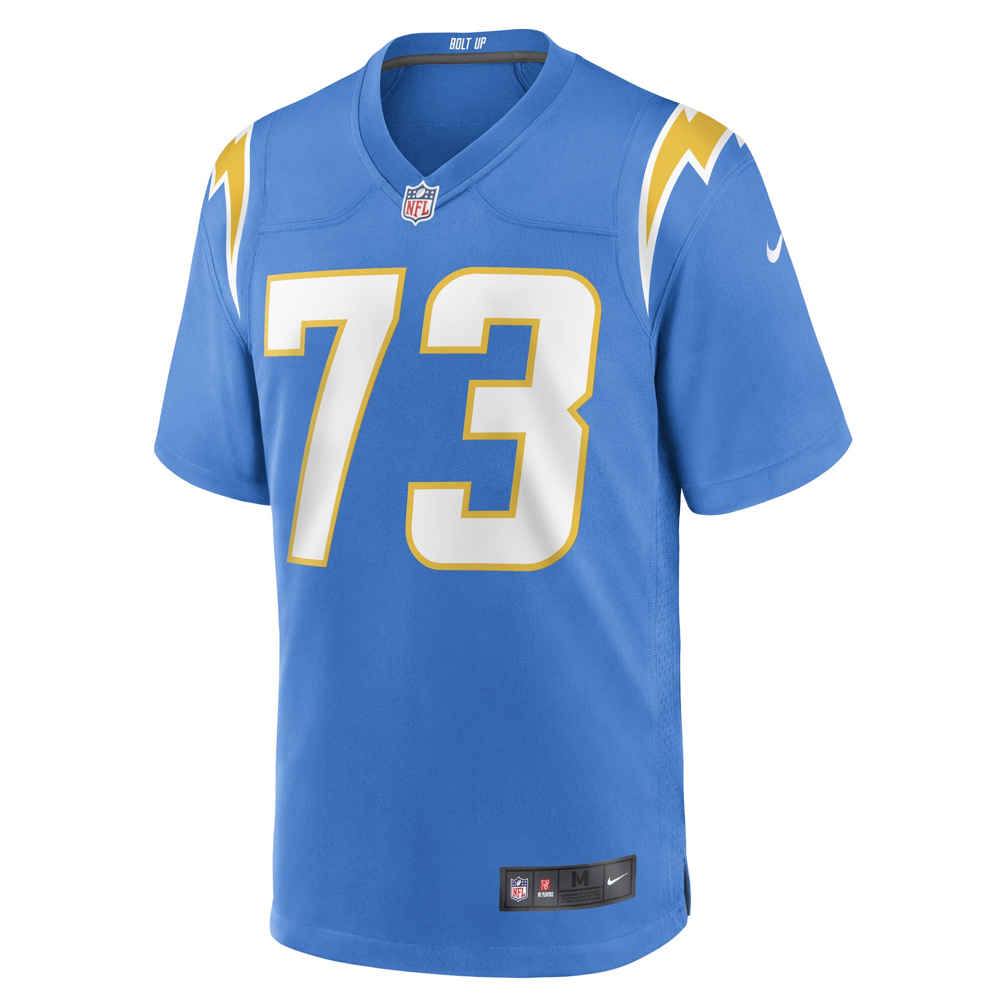 Men's Los Angeles Chargers Foster Sarell Nike Powder Blue Game Player ...