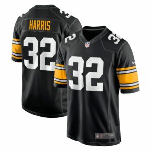 Men's Pittsburgh Steelers Franco Harris Nike Black Alternate Retired Player Jersey