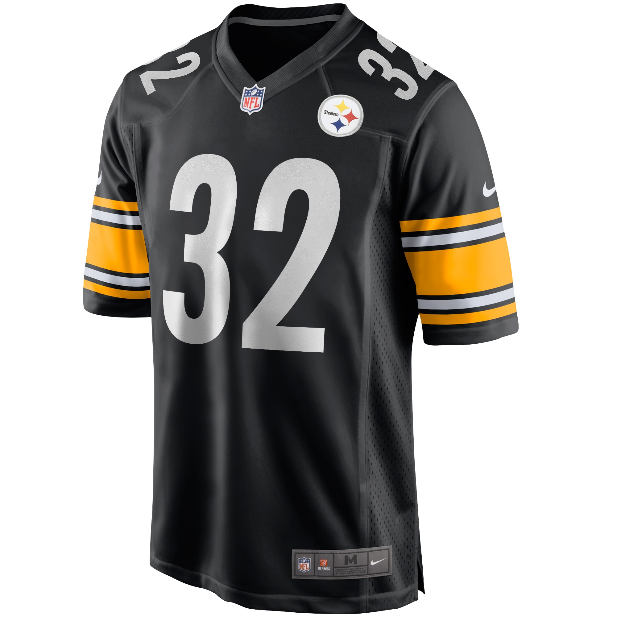 Men's Pittsburgh Steelers Franco Harris Nike Black Game Retired Player ...