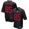 Men's San Francisco 49ers George Kittle Nike Black Fashion Game Jersey