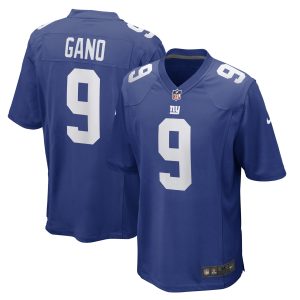 Men's New York Giants Graham Gano Nike Royal Team Game Player Jersey