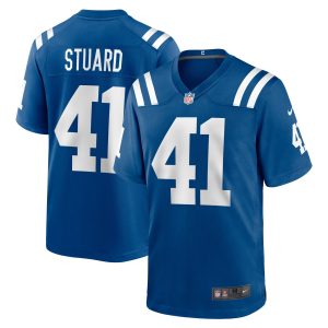 Men's Indianapolis Colts Grant Stuard Nike Royal Game Player Jersey