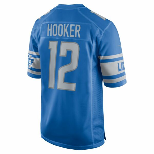 Hendon Hooker Detroit Lions Nike 2023 NFL Draft Pick Game Jersey - Blue