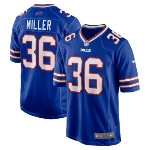 Herb Miller Buffalo Bills Nike  Game Jersey -  Royal