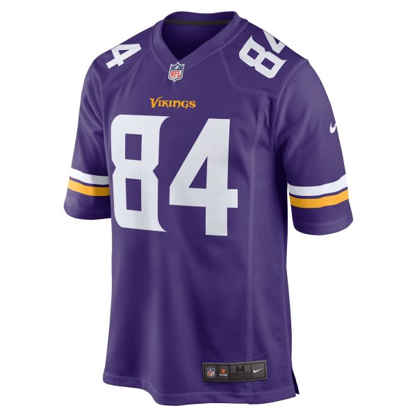 Men's Minnesota Vikings Irv Smith Jr. Nike Purple Game Jersey