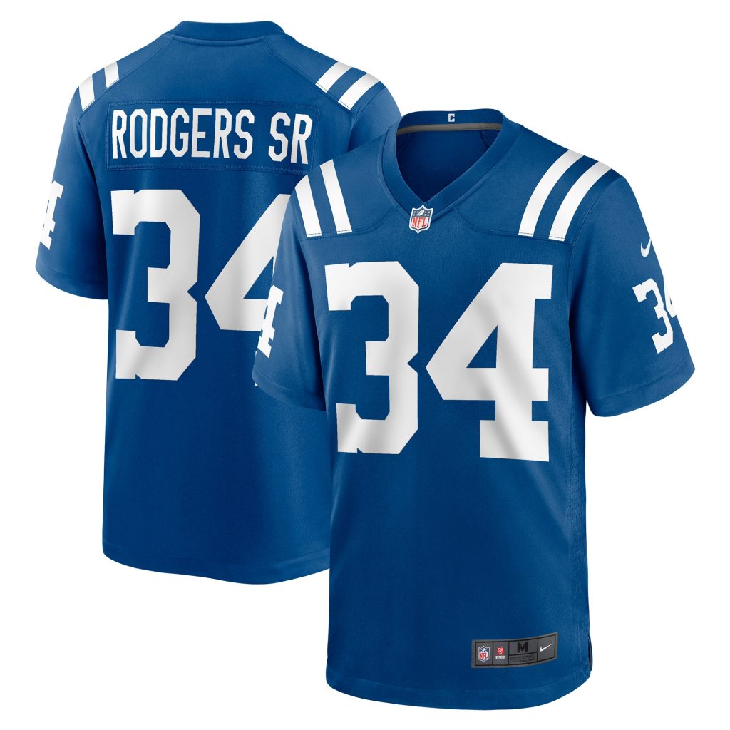 Men's Indianapolis Colts Isaiah Rodgers Nike Royal Home Player Game Jersey