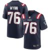 Men's New England Patriots Isaiah Wynn Nike Navy Game Jersey