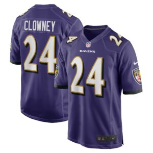 Jadeveon Clowney Baltimore Ravens Nike  Game Jersey -  Purple
