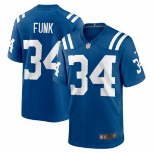 Jake Funk Indianapolis Colts Nike Team Game Jersey -  Royal