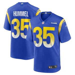 Men's Los Angeles Rams Jake Hummel Nike Royal Game Player Jersey