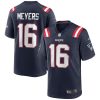 Men's New England Patriots Jakobi Meyers Nike Navy Game Jersey