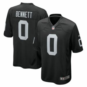 Jakorian Bennett Las Vegas Raiders Nike Team Game Jersey -  Black
