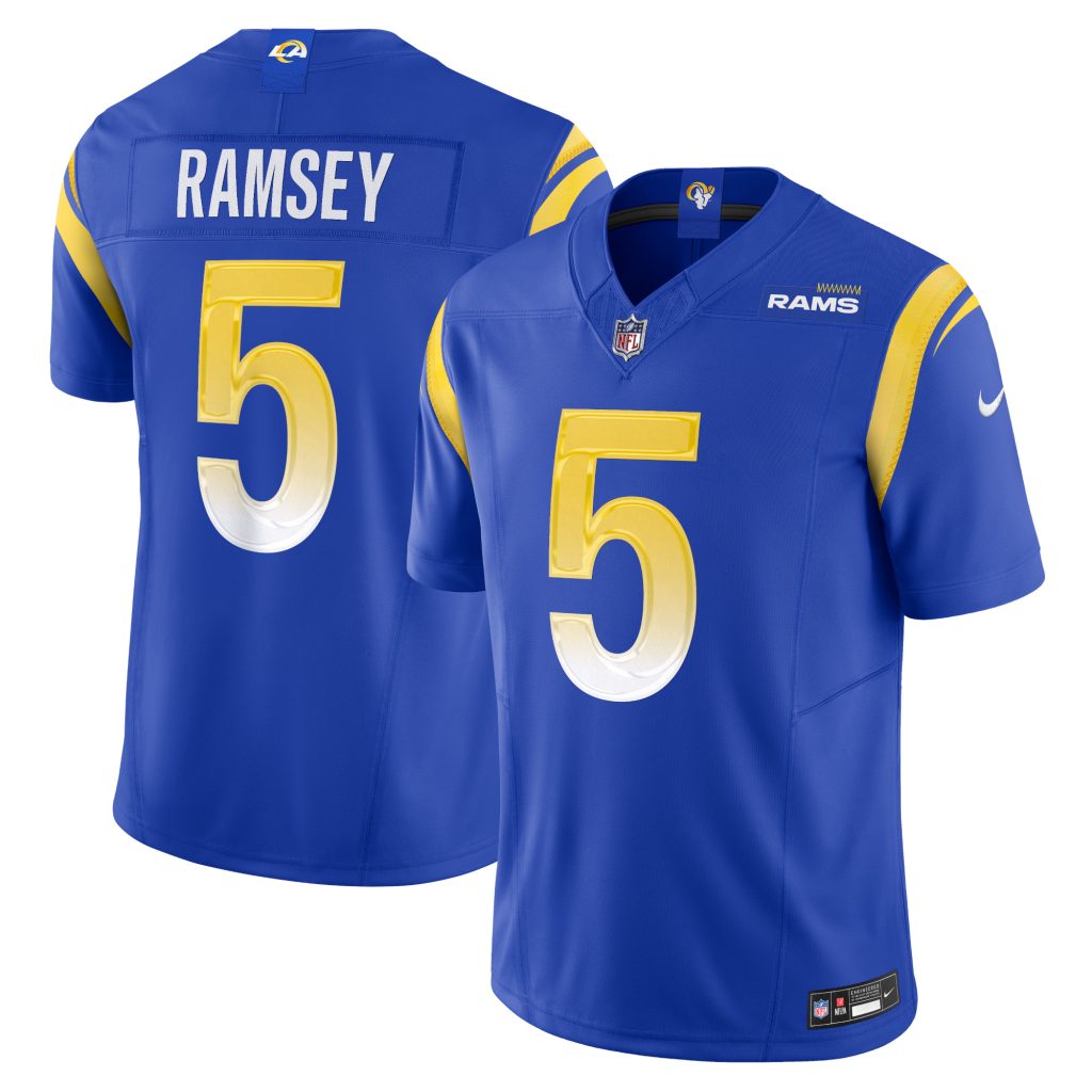 Men's Los Angeles Rams Jalen Ramsey Nike Royal Vapor F.U.S.E. Limited Jersey