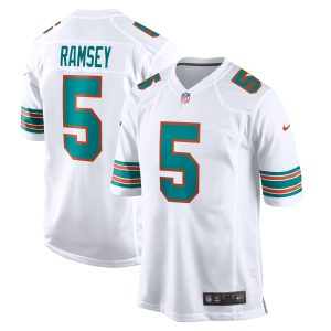 Men's Miami Dolphins Jalen Ramsey Nike White Alternate Game Jersey