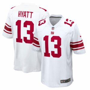 Jalin Hyatt New York Giants Nike  Game Jersey -  White