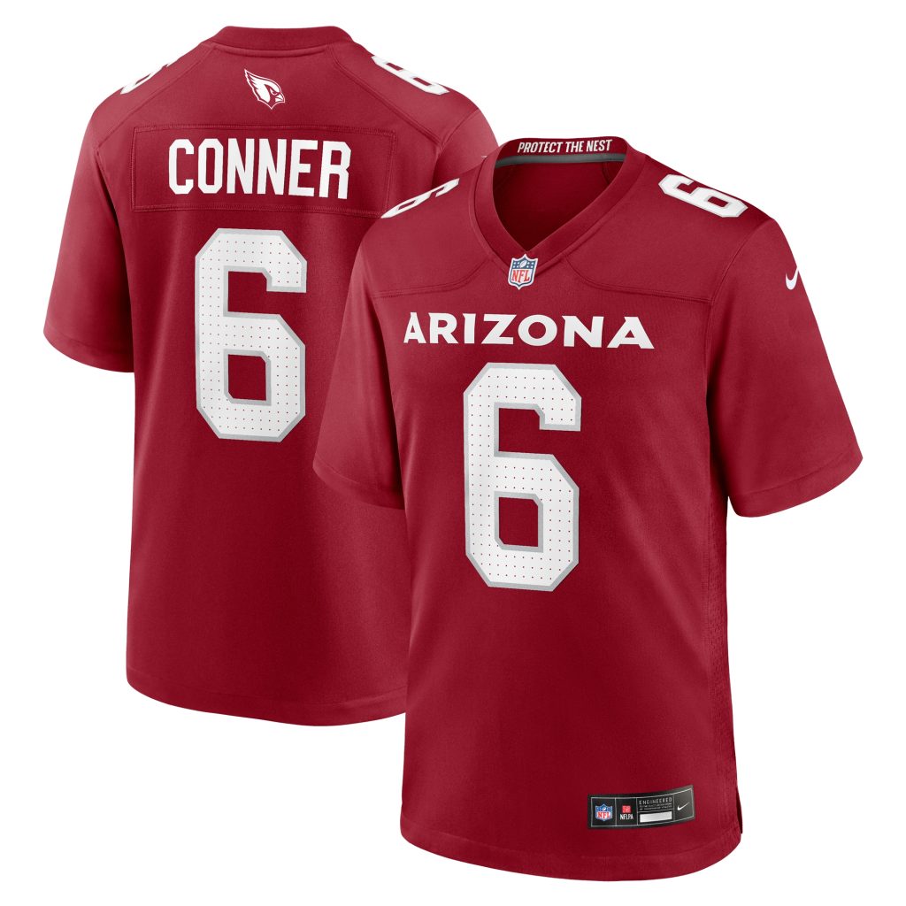 Men's Arizona Cardinals James Conner Nike Cardinal Home Game Jersey