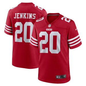 Men's San Francisco 49ers Janoris Jenkins Nike Scarlet Home Game Player Jersey