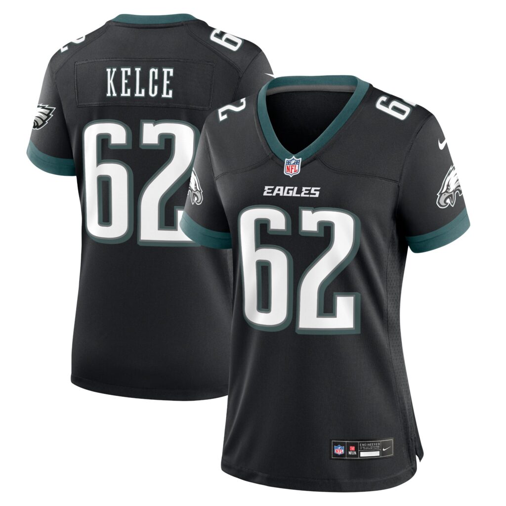 Jason Kelce Philadelphia Eagles Nike Alternate Game Jersey - Black
