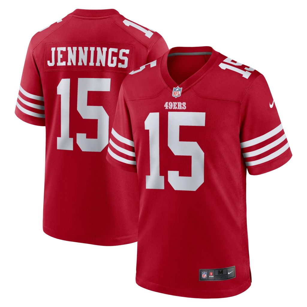 Jauan Jennings San Francisco 49ers Nike  Game Jersey -  Scarlet