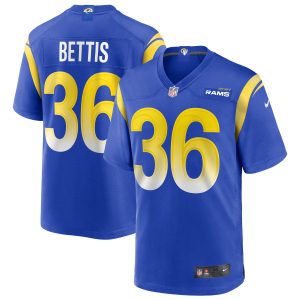 Men's Los Angeles Rams Jerome Bettis Nike Royal Game Retired Player Jersey