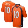 Men's Denver Broncos Jerry Jeudy Nike Orange Player Game Jersey