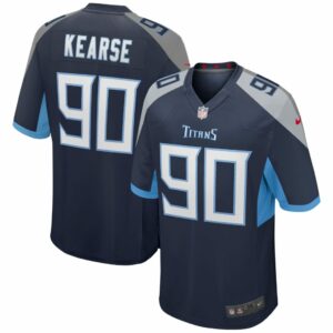 Men's Tennessee Titans Jevon Kearse Nike Navy Game Retired Player Jersey