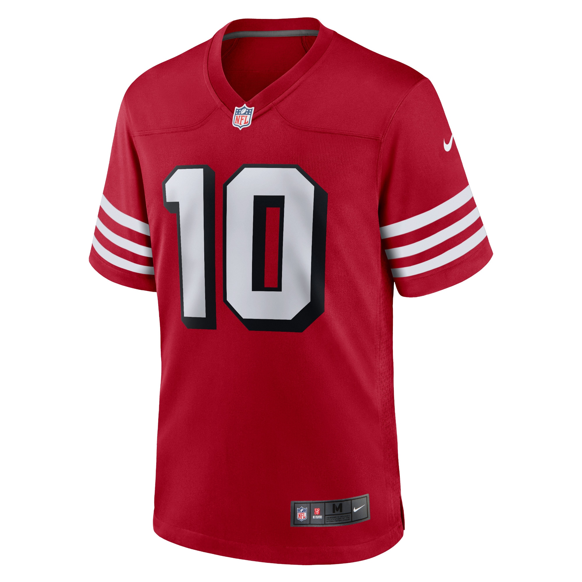 Men's San Francisco 49ers Jimmy Garoppolo Nike Scarlet Alternate Game ...