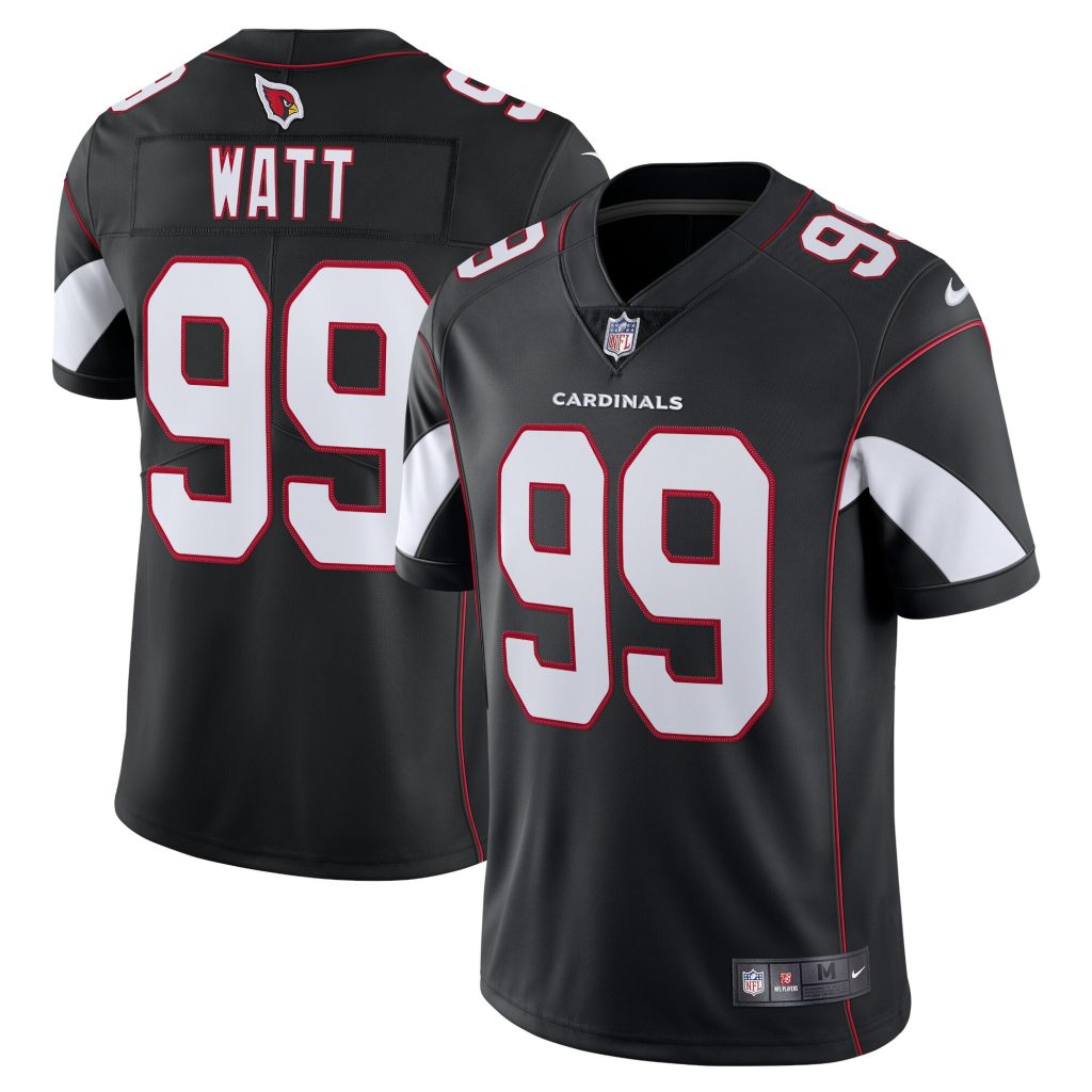 Men's Arizona Cardinals J.J. Watt Nike Black Vapor Limited Jersey