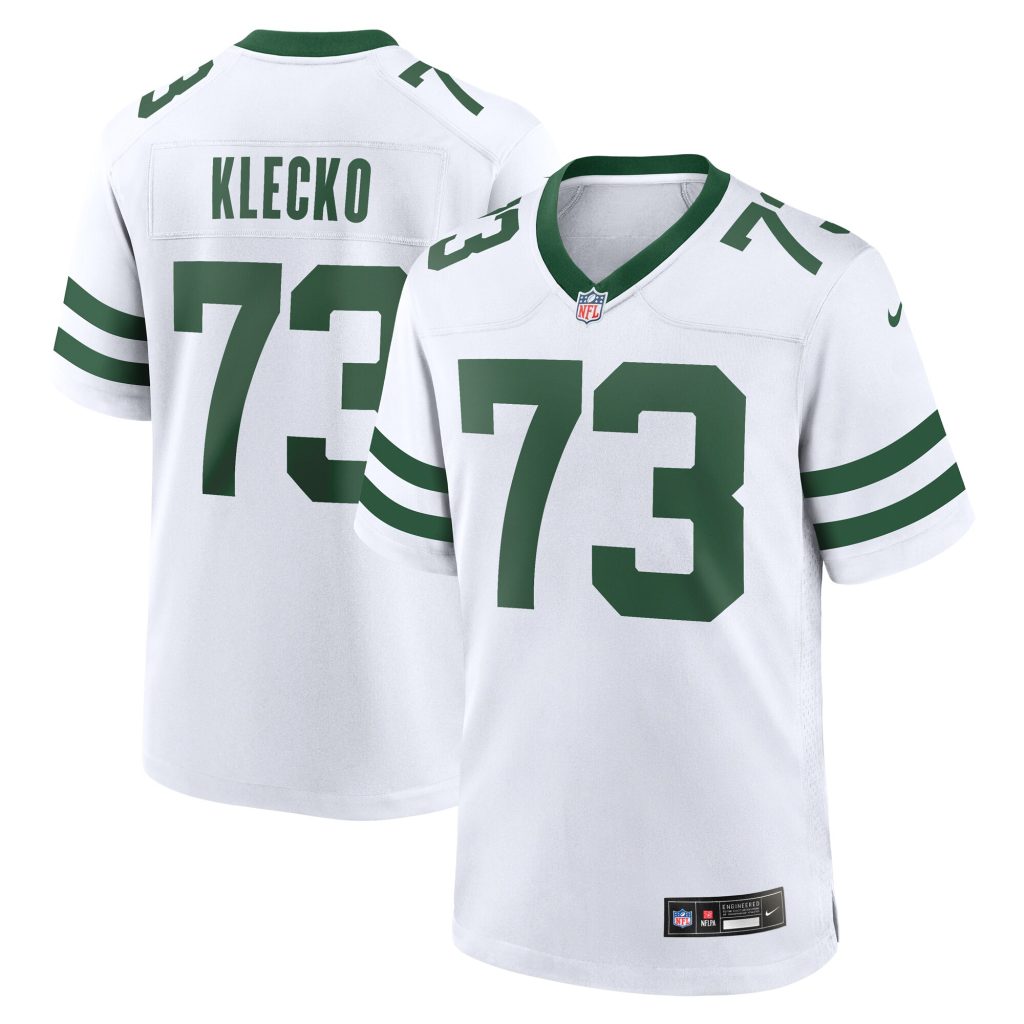 Joe Klecko New York Jets Nike Legacy Retired Player Game Jersey - White