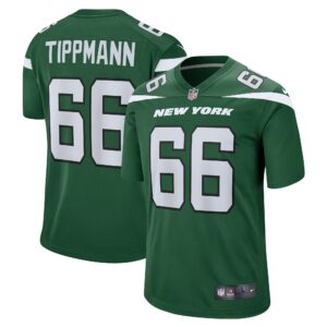 Joe Tippmann New York Jets Nike  Game Jersey - Gotham Green