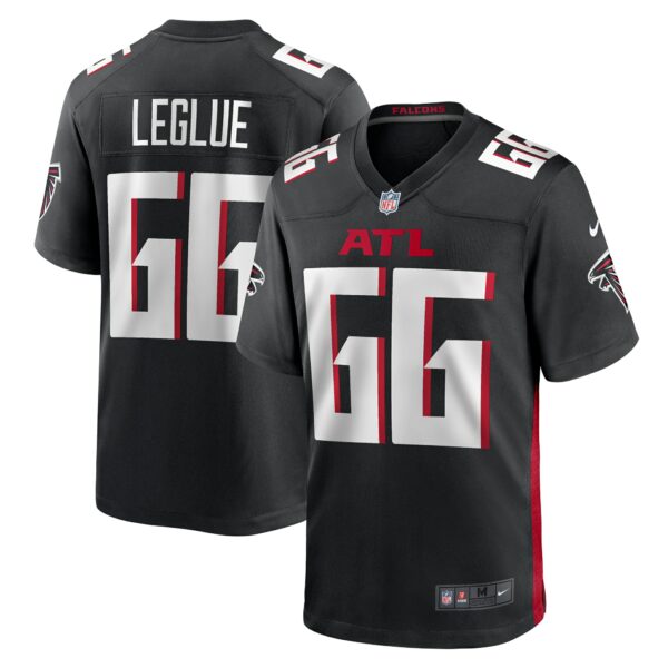 John Leglue Atlanta Falcons Nike Team Game Jersey -  Black