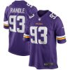 Men's Minnesota Vikings John Randle Nike Purple Game Retired Player Jersey